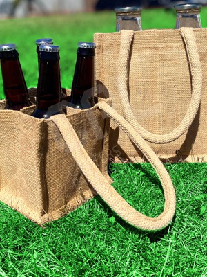 Jute Bags for Bottles