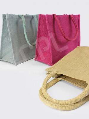 Mini Jute Bags: 28x15x25cm