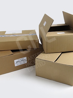 Parcel Boxes - Brown Postal Cartons