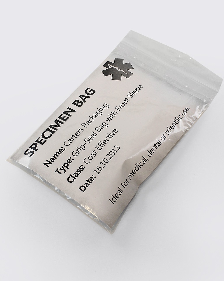 GripSeal Specimen Bags 200g