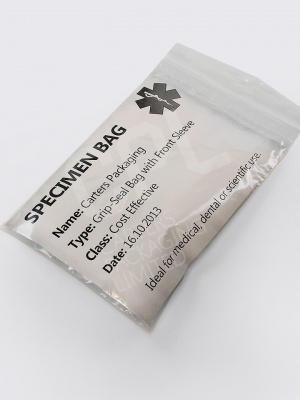 Grip-Seal Specimen Bags - 200g