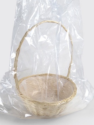 Cellophane Basket Bags - Shrink Wrap Bag