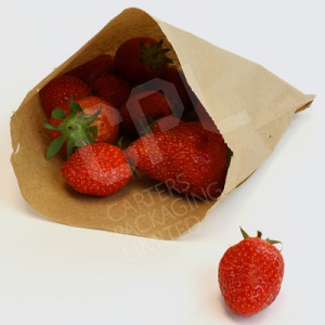 Brown Kraft Paper Bags Ideal for Food Use