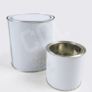 Metal Paint Tins - Lever Lids