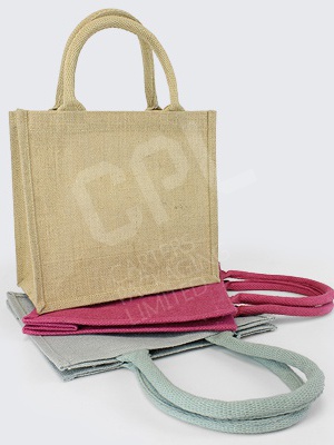 Square Shopper Jute Bags
