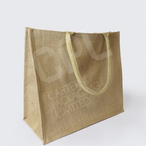 Rectangular Jute Shopper Bags