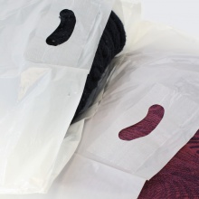 White Patch Handle Carrier bags
