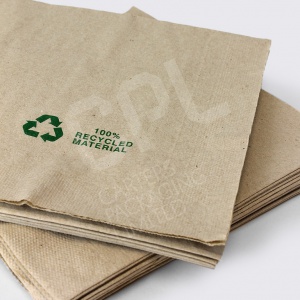 Unbleached Recycled Napkins