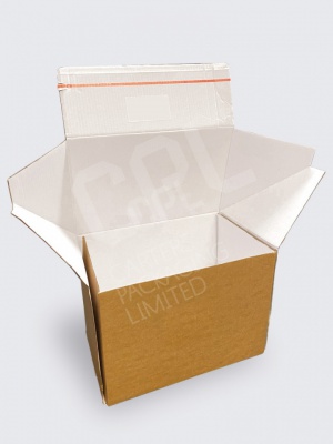 Secure cardboard box for posting items