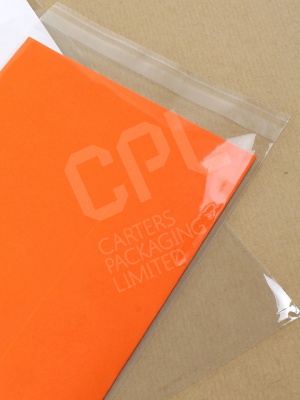 Greeting Card Bags with Peel and Seal Lip