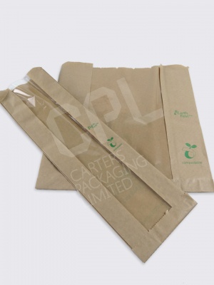 Biodegradable Film Front Bags