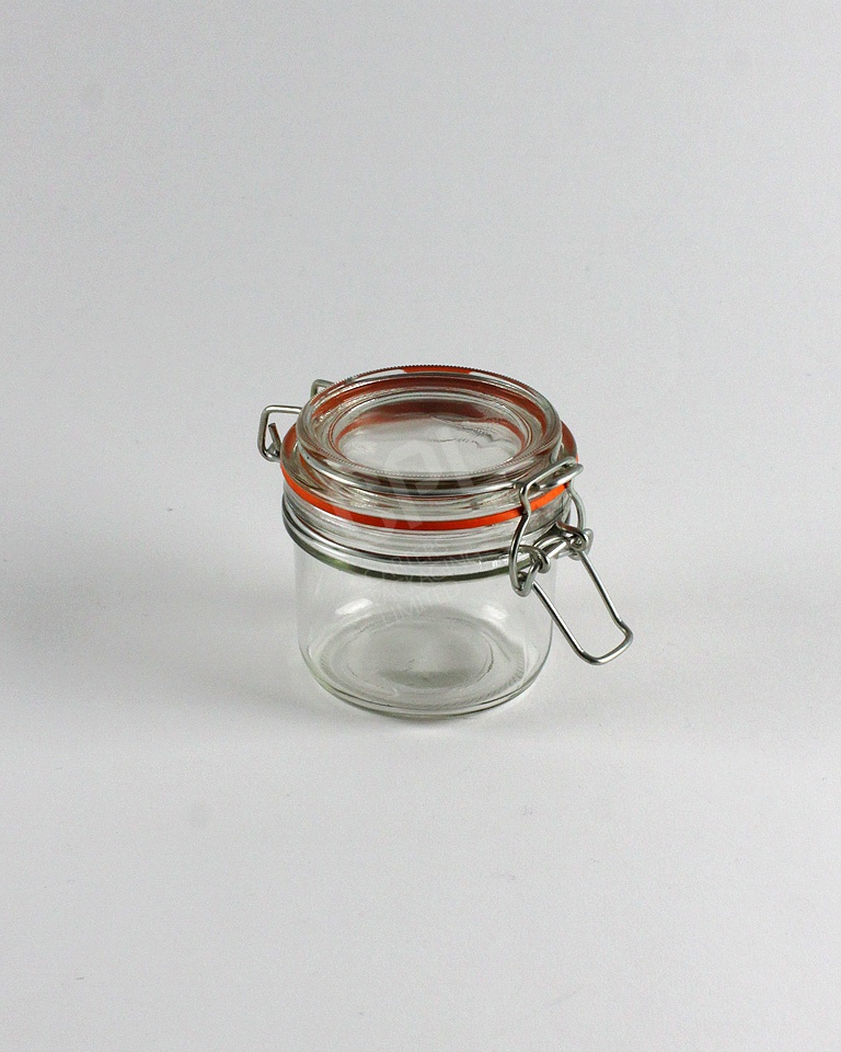 large clip top jars