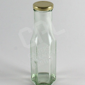 250ml Hexagonal Sauce Bottle