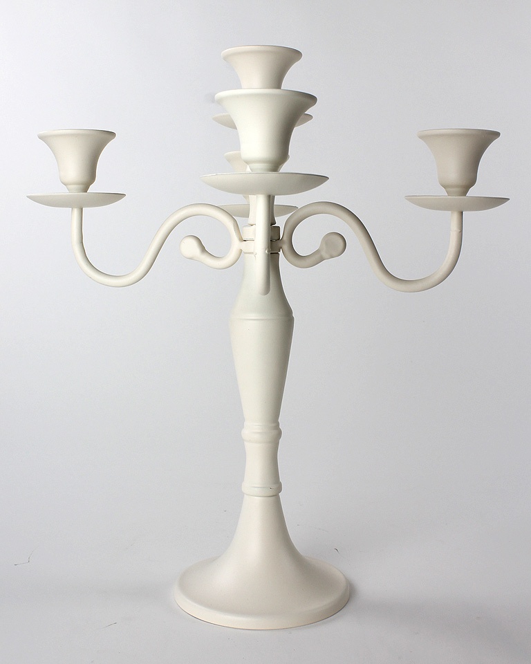 Vintage Candle Holder (Cream 5 Arm Candelabra)